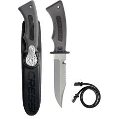 Cressi Norge Dark Balık Adam Dalış Bıçağı