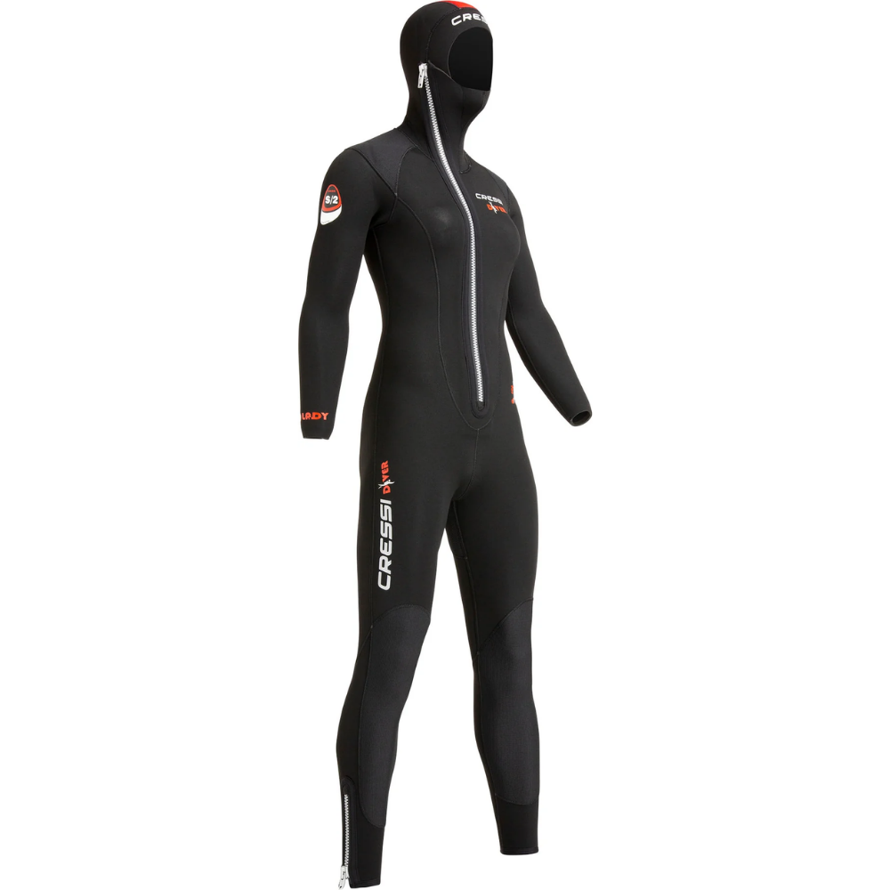 Cressi Diver Başlıklı Dalış Elbisesi 5mm Bayan