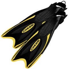 Cressi Palau Yüzme Paleti Siyah-Sarı S/M 38-41