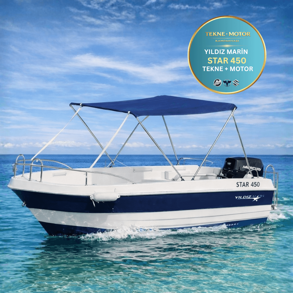 Yıldız Star 450 Tekne ve Dıştan Takma Motor