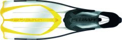 CRESSI PALET PLUMA ŞEFFAF/SARI 45-46