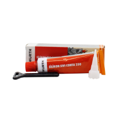 Würth Silikon Sıvı Conta Siyah 250C (70 ml)