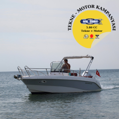 Anıl Marin 5.80 CC Antirasit Tekne ve Dıştan Takma Motor