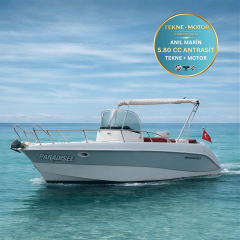 Anıl Marin 5.80 CC Antirasit Tekne ve Dıştan Takma Motor