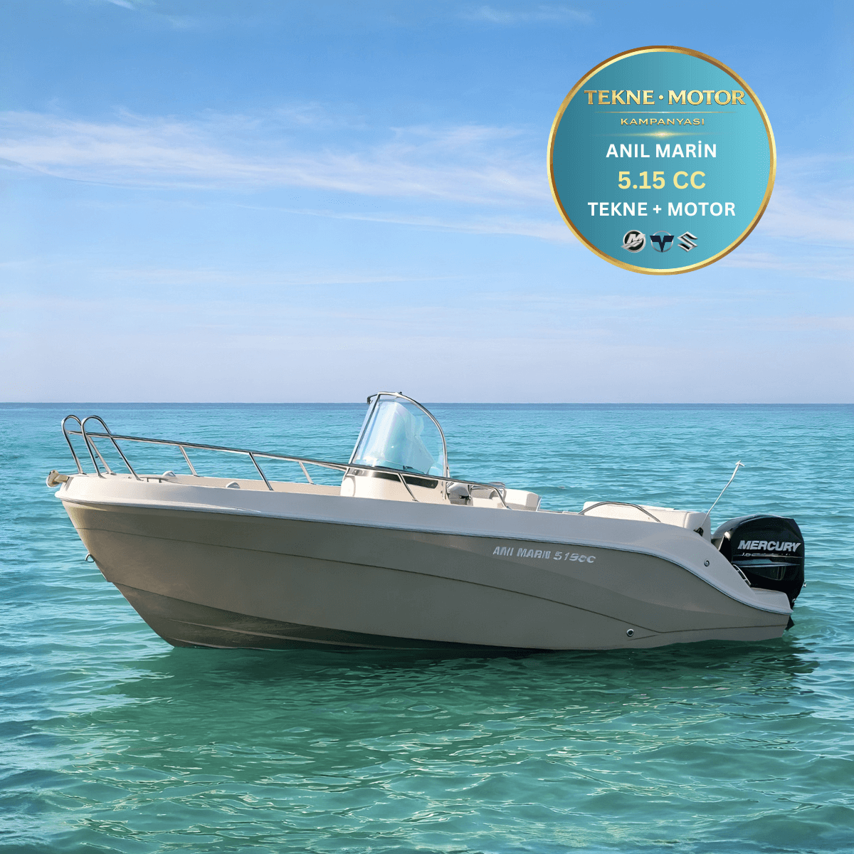 Anıl Marin 5.15 CC Tekne ve Dıştan Takma Motor