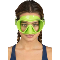 Cressi F1 Frameless Dalış Maskesi Lime