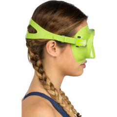 Cressi F1 Frameless Dalış Maskesi Lime