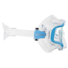 Cressi Liberty Triside Dalış Maskesi Clear/Blue/Silver
