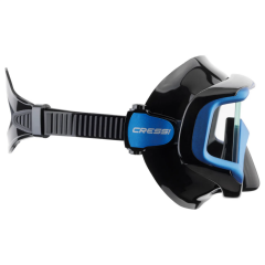 Cressi Liberty Triside Dalış Maskesi Clear/Blue/Silver