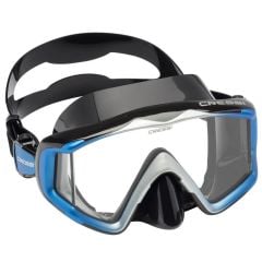 Cressi Liberty Triside Dalış Maskesi Clear/Blue/Silver