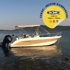 Anıl Marin 5.80 CC Bej Tekne ve Dıştan Takma Motor