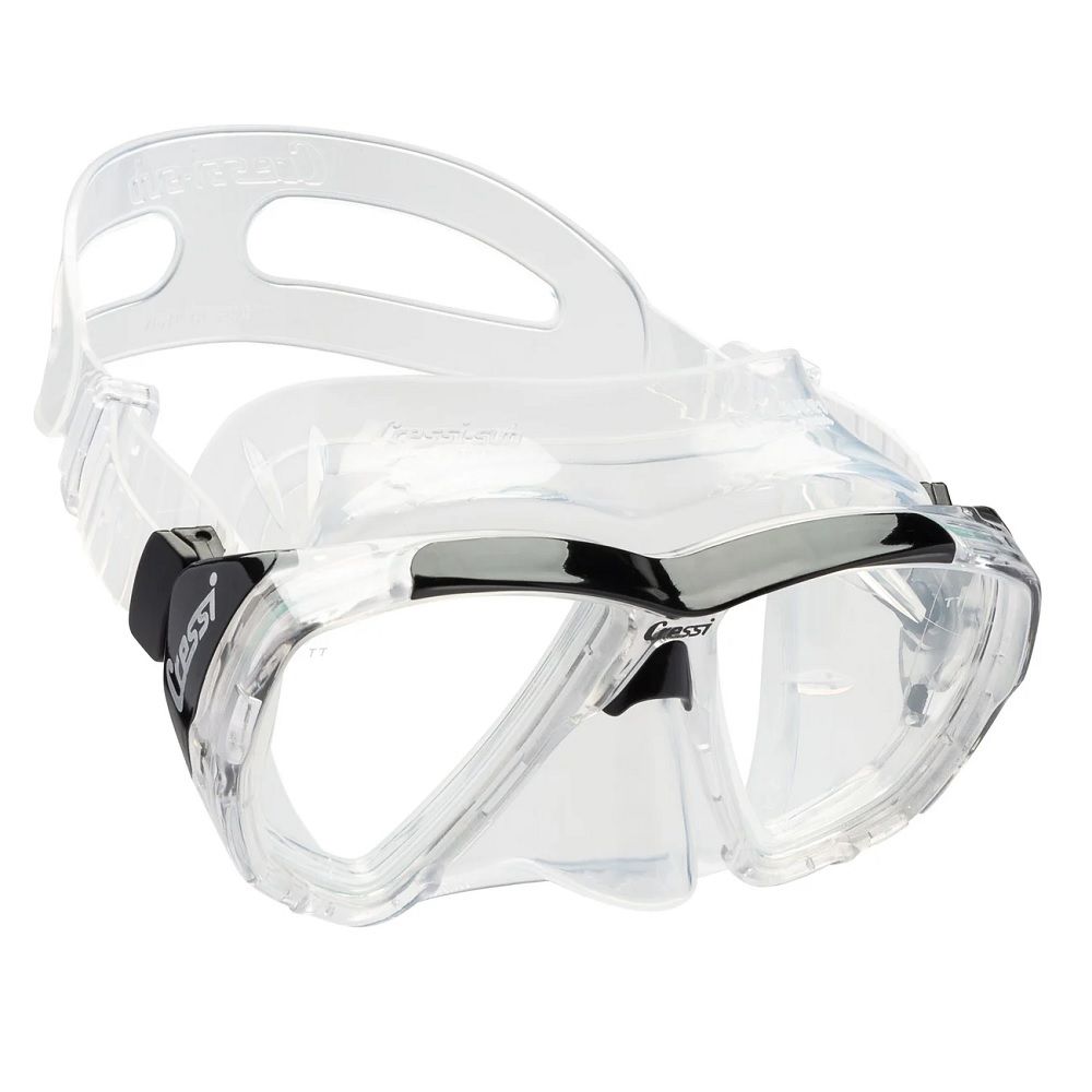 Cressi Big Eyes Dalış Maskesi Clear-Black