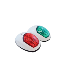 SEYİR FENERİ 12 V PLASTİK BEYAZ TAKIM LED