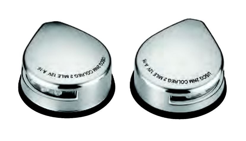 BURUN SEYİR FENERİ 12 V KROM TAKIM LED