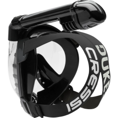 Cressi Duke Tam Yüz Maskesi Black-Black