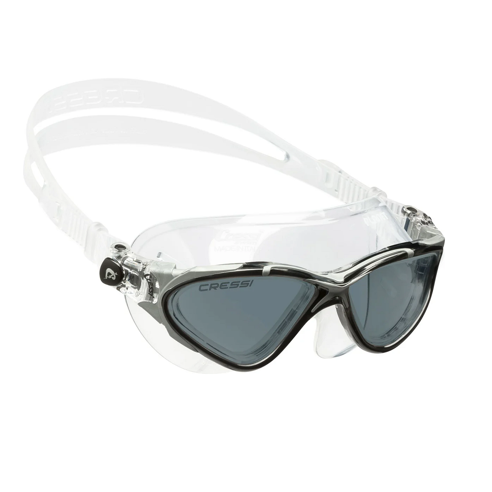 Cressi Planet Deniz Gözlüğü -Silver/Smoked Lens