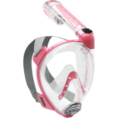 Cressi Duke Tam Yüz Maskesi Clear/Pink