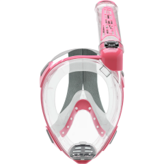 Cressi Duke Tam Yüz Maskesi Clear/Pink