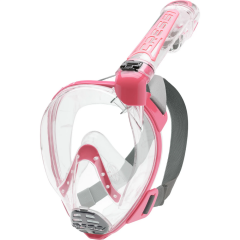 Cressi Duke Tam Yüz Maskesi Clear/Pink