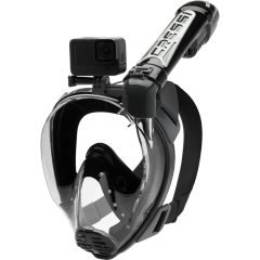 Cressi Duke Action GoPro Uyumlu Tam Yüz Maskesi Black