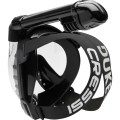 Cressi Duke Action GoPro Uyumlu Tam Yüz Maskesi Black