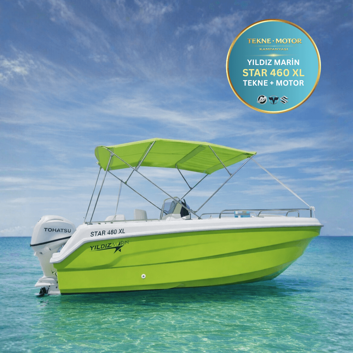 YILDIZ STAR 460 XL Tekne ve Dıştan Takma Motor