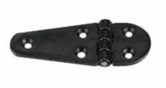 MENTEŞE PLASTİK BEYAZ KISA-UZUN, 100x40mm