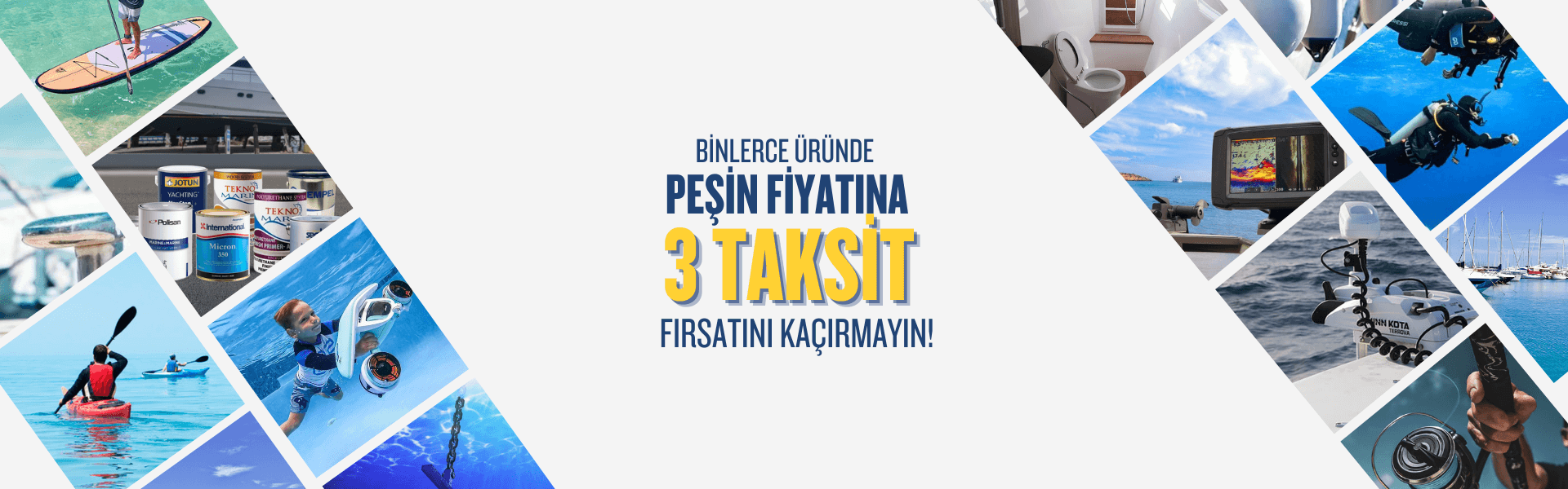 Peşin Fiyatına 3 Taksit