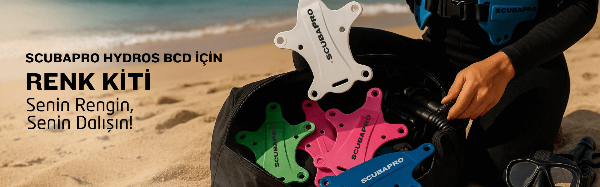 Scubapro Hydros BCD için Renk Kiti