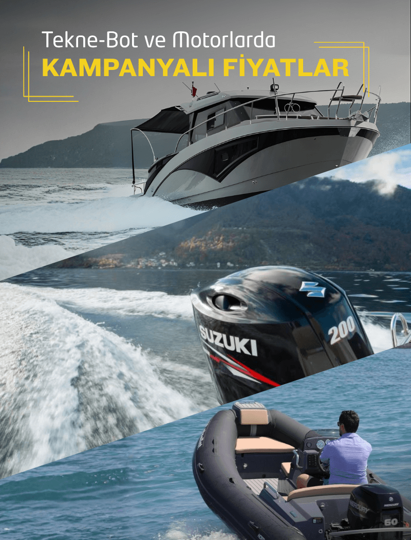 TEKNE BOT MOTORLARDA KAMPANYALI FİYATLAR