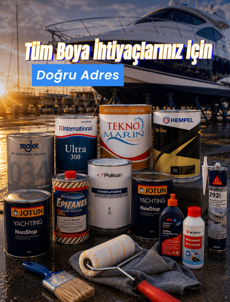 Tüm Boya İhtiyaçlarınız içn Doğru Adres